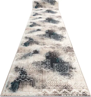 Produktbild von Läufer Antirutsch PATCHWORK vintage, Gummi beige 100 cm beige 100x340 cm