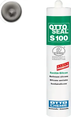 Immagine prodotto di OTTOSEAL S 100 Sanitär-Silicon Basalt Kartusche