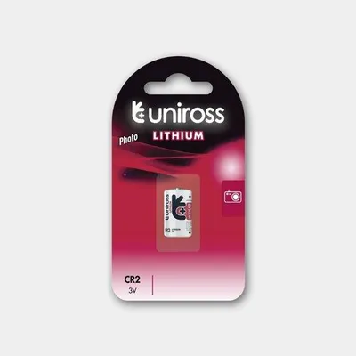 Productafbeelding van Uniross Batterijen. Uniross Lithium CR2 lithiumbatterij, 3V, 900mAh