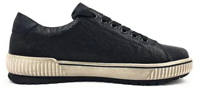 Imagen del producto de Zapatos de mujer Remonte, tipo botín con cordones, estilo deportivo, color negro, para uso diario