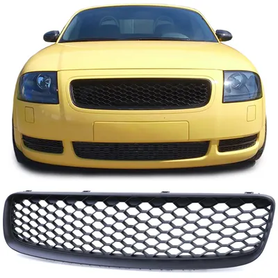Kühlergrill Sportgrill Waben Gitter Schwarz für Audi TT 8N ab 1998-2006 – Produktansicht