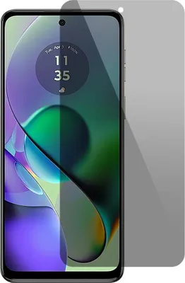 Produktbild von Motorola Moto G54 Displayschutz - Coverup Privacy Panzerglas - Schwarz