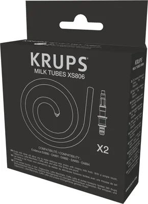 Zdjęcie produktu dla Krups XS806000, Rurka mleczna, Krups, EA891D27, 2 szt.