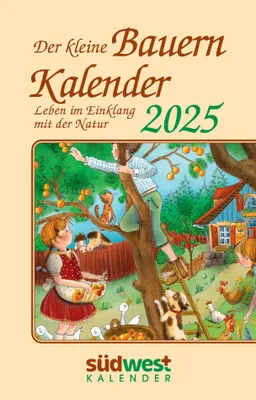 Productafbeelding van De Kleine Boerenkalender 2025 - Leven in harmonie met de natuur - Zakformaat kalender in handig formaat: 10,0 x 15,5 cm