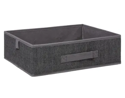 Produktbild von 5five Simply Smart Aufbewahrungsbox aus Kunststoff grau 11cm x 36cm x 28cm