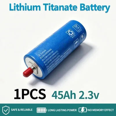 Produktbild von LTO-Lithiumtitanat-Akku - 66160 - 1 Stück - 2,3 V - 45 Ah - Wiederaufladbar