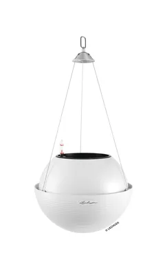 Obrázek produktu pro Lechuza Samozavlažovací závěsný květináč Bola Color 32 cm, bílá