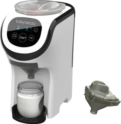 Zdjęcie produktu dla Baby Brezza Formula Pro Mini Advantage Set: zawiera dodatkowy zestaw lejków do mleka w proszku