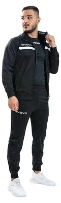 Image de Givova - Survêtement « Tuta One » pour homme PP10601 (L) (blanc/noir)