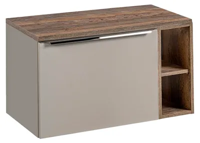Produktbild von Waschtischunterschrank 80cm Éros mit 1 Schublade, Taupe