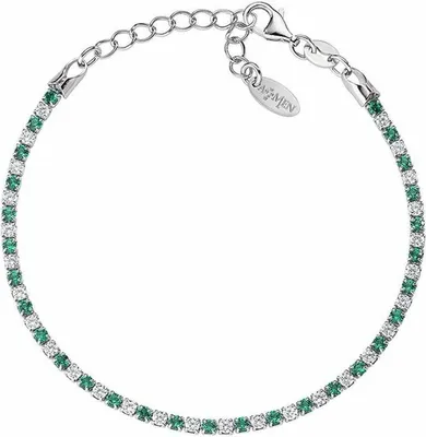 Productafbeelding van Armbanden. Tennisarmband, zilver. Collectie Tennis - dames