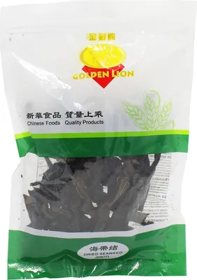 Produktbild von Golden Lion Getrockneter Seetang (im Knoten) 150g