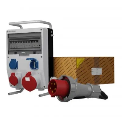 Obrázok produktu pre Rozvádzač TD-S/FI 1x63A 1x16A 2x230V SKHU kábel Doktorvolt® 0304