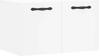 Produktbild von vidaXL Wandschrank Weiß 60x36,5x35 cm Holzwerkstoff