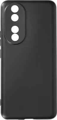 Zdjęcie produktu dla Avizar, silikonowy pokrowiec Soft Touch Honor 90, matowy tył, czarny
