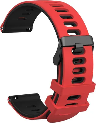 Produktbild von Uhrenarmband Silikon Sport, 20mm/22mm, für Damen und Herren