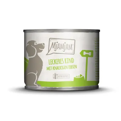 Produktbild von MjAMjAM - Leckeres Rind an gekochten Kartoffeln mit knackigen Erbsen  200 g