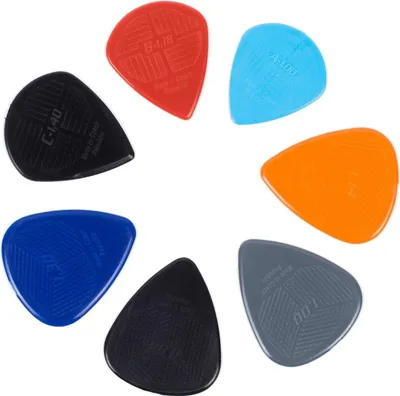 Produktbild von D-GRIP Stifte 7er Set, mittelhart, Härte 0,88 bis 1,40 mm, verschiedene Farben