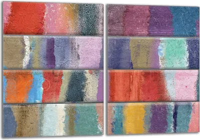 Produktbild von Glasschutzplatte für den Herd 2x40x52 Bunt
