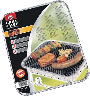 Produktbild von Landmann Grillchef Grillset, Din-Norm, 11901