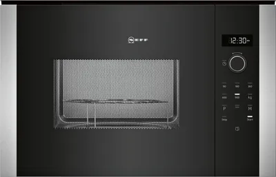 Produktbild von Neff N50 HGB53 (HLAGD53N0) Einbaumikrowelle mit Grill, schwarz
