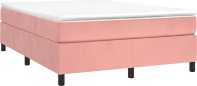Produktbild von Boxspringbettgestell Rosa 140x200 cm Samt