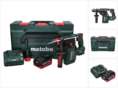 Obrázek produktu pro Metabo KH 18 LTX BL 24 Q akumulátorové kombinované kladivo 18 V 2,2 J + 1x akumulátor 10,0 Ah + nabíječka + metaBOX