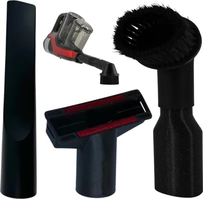 Produktbild von Set Staubsaugerdüse Möbelpinsel Fugendüse Polsterdüse passend für Philips Speedpro Max Aqua Ersatzteil Zubehör für Auto & Haus Staubsaugerdüse Möbelbürste Aufsatz XC7042/01 XC7043