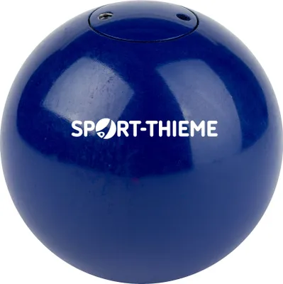 Produktbild von Sport-Thieme Wettkampf-Stoßkugel "Stahl", 2 kg, Blau, 80 mm
