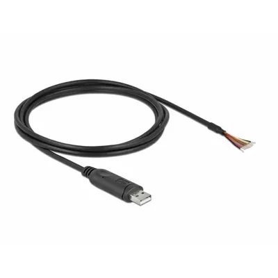 Produktbild von DELOCK Adapterkabel USB 2.0 Typ-A zu seriell RS-232