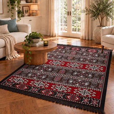Obrázok produktu pre Koberec BiggHome 120×180 cm, vzor Kelim, vzor, Kilim – možné prať v práčke