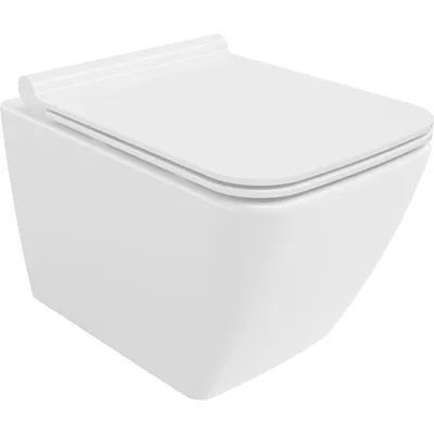 Obrázok produktu pre Mexen Vega WC misa Rimless s pomaly padajúcim sedátkom, duroplast, biela - 30654000