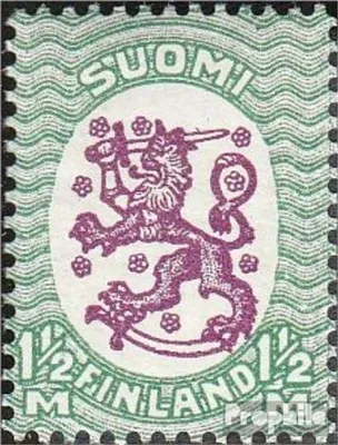 Produktbild von Briefmarken Finnland 1917 Mi 88A postfrisch Freimarken: Wappen