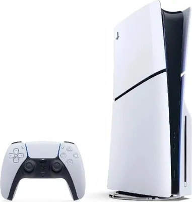 Produktbild von Sony Interactive Entertainment PlayStation 5 Slim Fortnite bundle, PlayStation 5, Schwarz, Weiß, 16384 MB, GDDR6, 448 GB/s, AMD