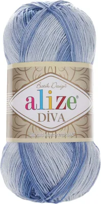 Produktbild von Alize Diva Batik 3282 Strickgarn