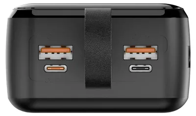 Obrázek produktu pro Realpower 557612 REALPOWER PB-27000 Pro,27.000mAh,65W,2x USB-A,2x USB-C,black