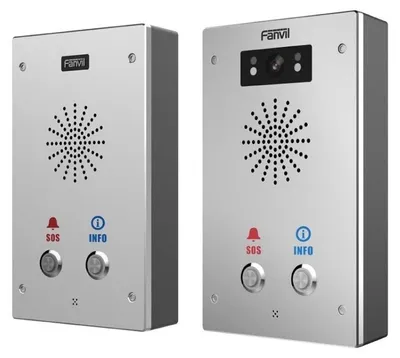 Obrázok produktu pre Fanvil I16S-02P, Kábel, IP65, RJ-45, Nerezová oceľ, Múr, 195 mm