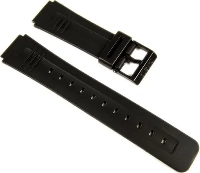 Produktbild von Casio Collection Uhrenarmband 17mm Resin LDF-40, CA-56