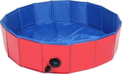Produktbild von Planschbecken für Hunde rot, 80 cm