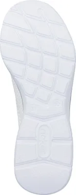 Obrázok produktu pre Rieker dámske tenisky textilné šírka G protišmykový pohodlný elastický pásik Momosoft M5066, veľkosť:37 EU, farba:biela