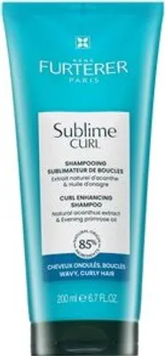 A product shot of a bottle of shampoo.