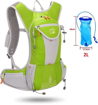 Productafbeelding van CarryQuest® - Hydratatie rugzak 2 liter, polyester, groen