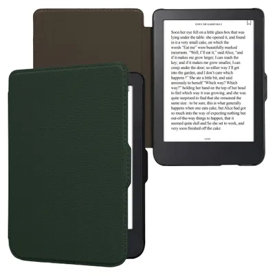 Produktbild von kwmobile Hülle kompatibel mit Kobo Clara 2E / Tolino Shine 4 - Nylon eReader Schutzhülle Cover Case - Petrol