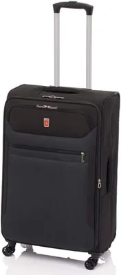 Imagen del producto de Maleta con ruedas, ligera, de 60 cm, con 4 ruedas, ideal para viajes