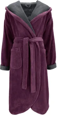 Produktbild von Vossen Carmen Damen-Kapuzenmantel Farbe elderberry graphit Größe 40/42