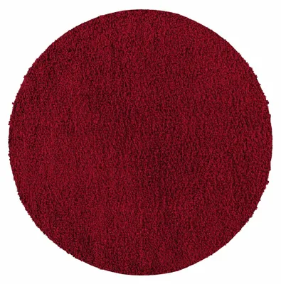 Produktbild von Carpetsale24 Hochflor Teppich Uni Einfarbig Modern Shaggy Teppich Wohnzimmer Flauschig Weich Preishammer, Grösse: 160 cm Rund