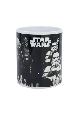 Produktbild von Stor Star Wars, Einzelbild, 0,325 l, Becher, Universal, Weiß, Schwarz, Keramik