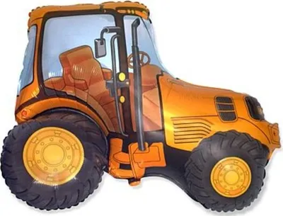 Produktbild von Folienballon - Traktor 60 cm Grün