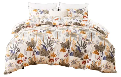 Obrázok produktu pre Sada obliečok na prikrývku a vankúše – rozmery: 220 x 220 cm, obsahuje 2 obliečky na vankúše