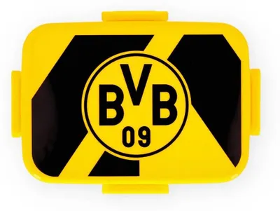 Produktbild von Borussia Dortmund BVB Brotdose schwarz gelb